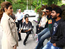 Bengal Tiger Movie Working Stills
